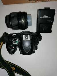 Aparat foto Nikon D5100 + Obiectiv Nikon 18-55mm si accesorii