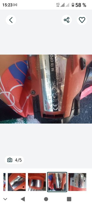 Vând scule milwaukee