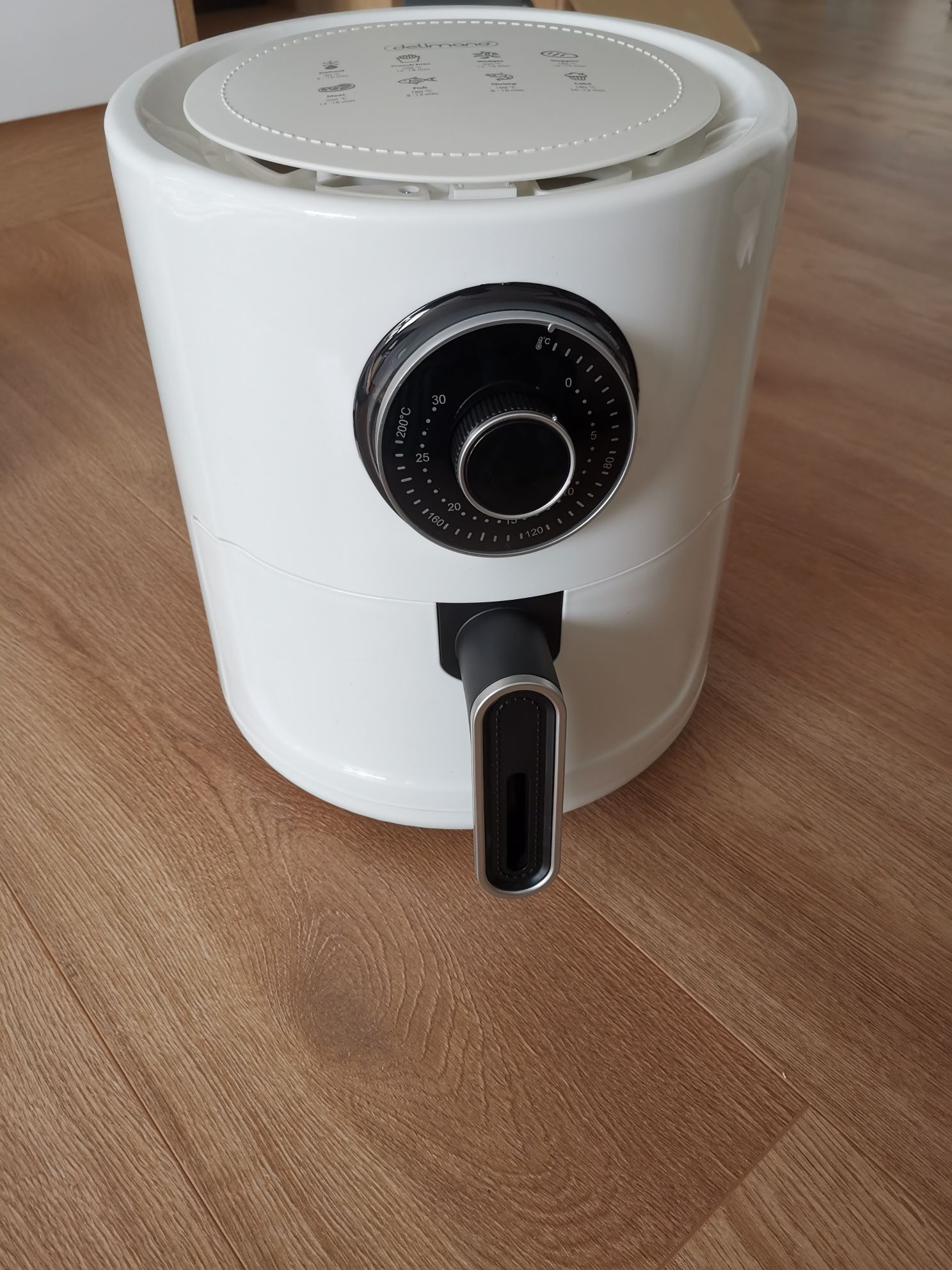 Delimano Air Fryer Star, White - чисто нов!