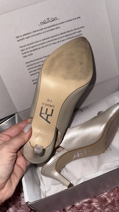 Vand sandale piele Aeshoes 36,5