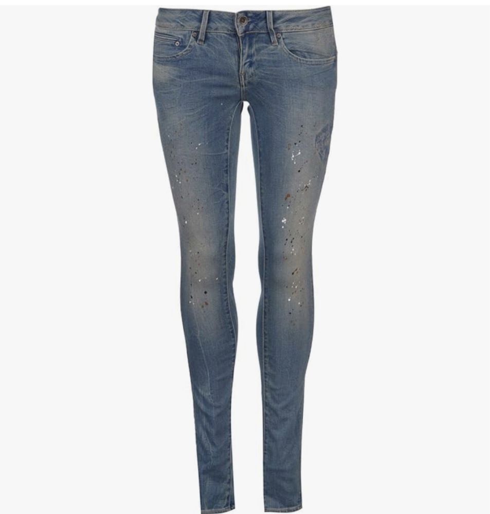 G-Star RAW Midge Zip Low Waist Super Skinny ОРИГИНАЛНИ дамски дънки 30