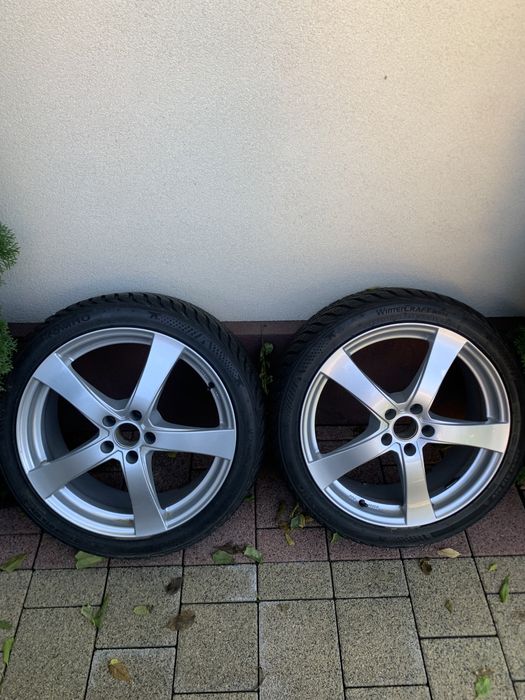Jante R19 5x108 si cauciucuri de iarna.
