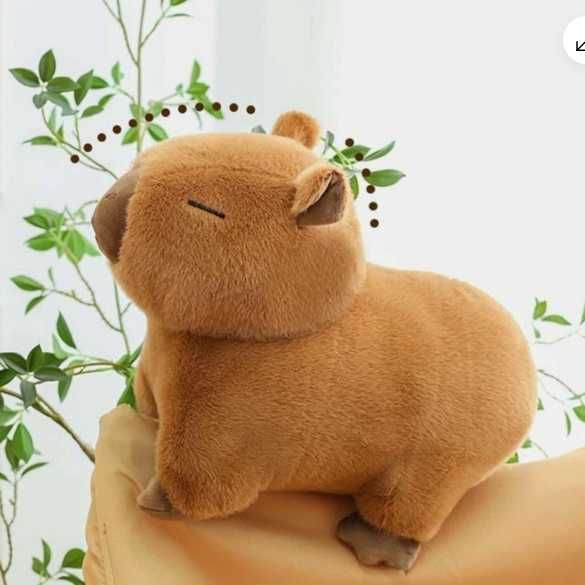 Плюшена играчка Капибара Реалистична 30см, плюшени играчки Capybara