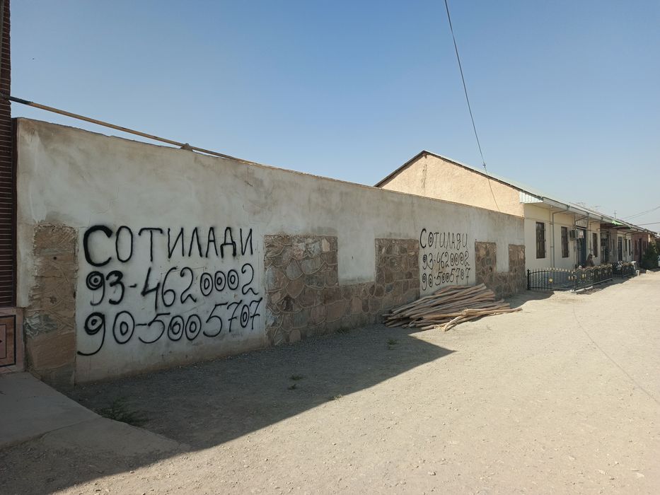 ховли жой сотилади 6 сотиг дусликда жойлашга жойи зур богчани ени