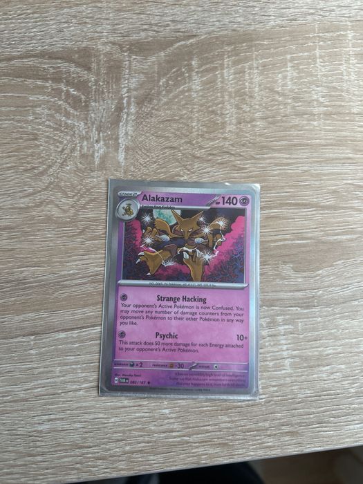 Alakazam holo reverse