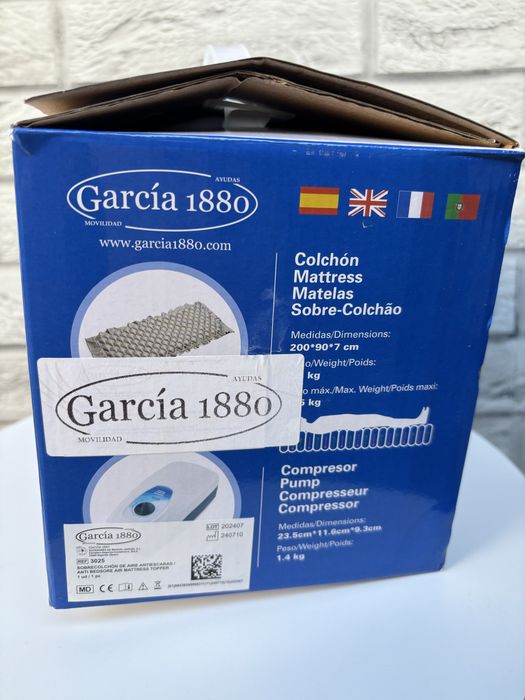 Saltea antiescare tip fagure/topper saltea, compresor și kit reparatie