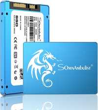 Новые SSD и HDD диски Somnambulist Blue Dragon 128, 256, 512, 960 Gb