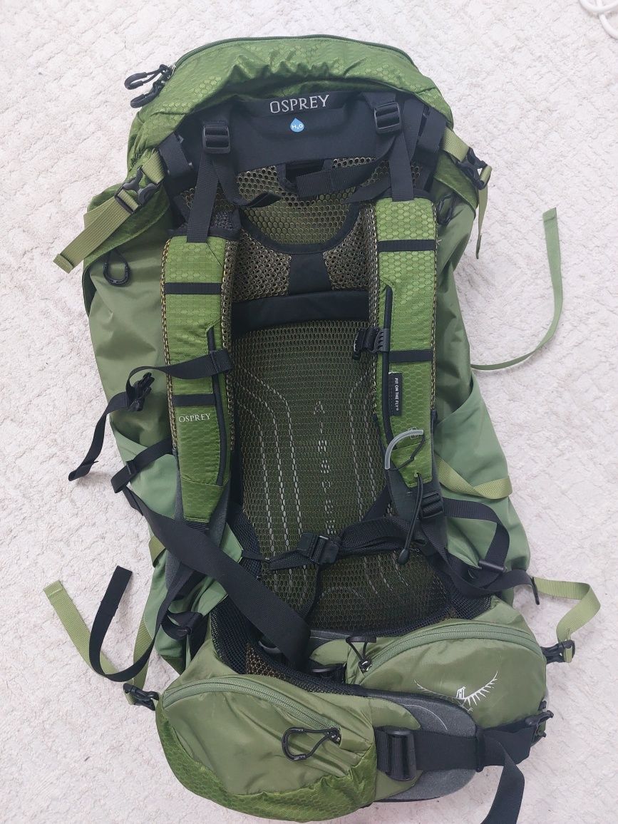Рюкзак Osprey треккинговый 50 л зеленый
