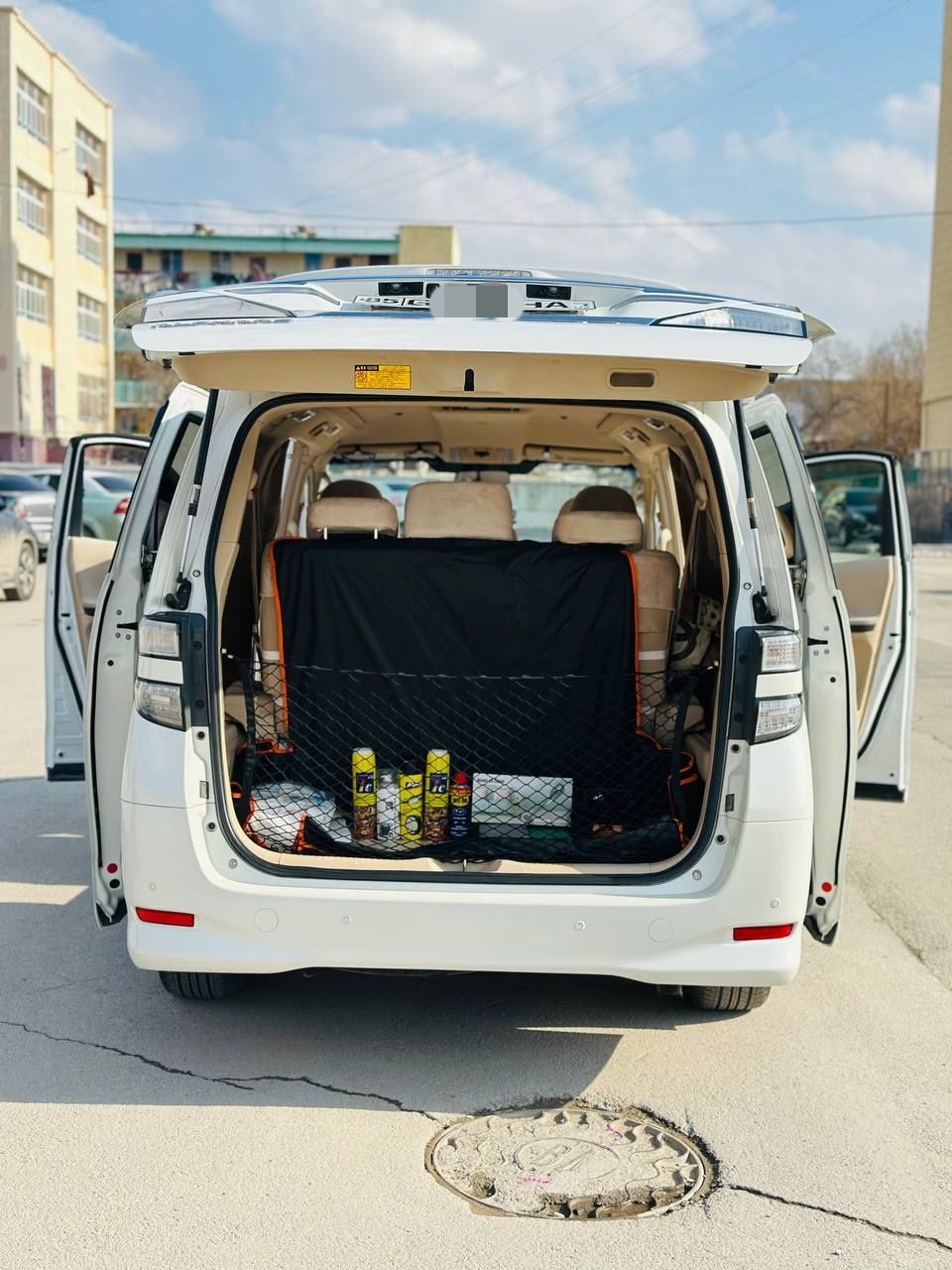Toyota Alphard ANH 20 кузов минивэн