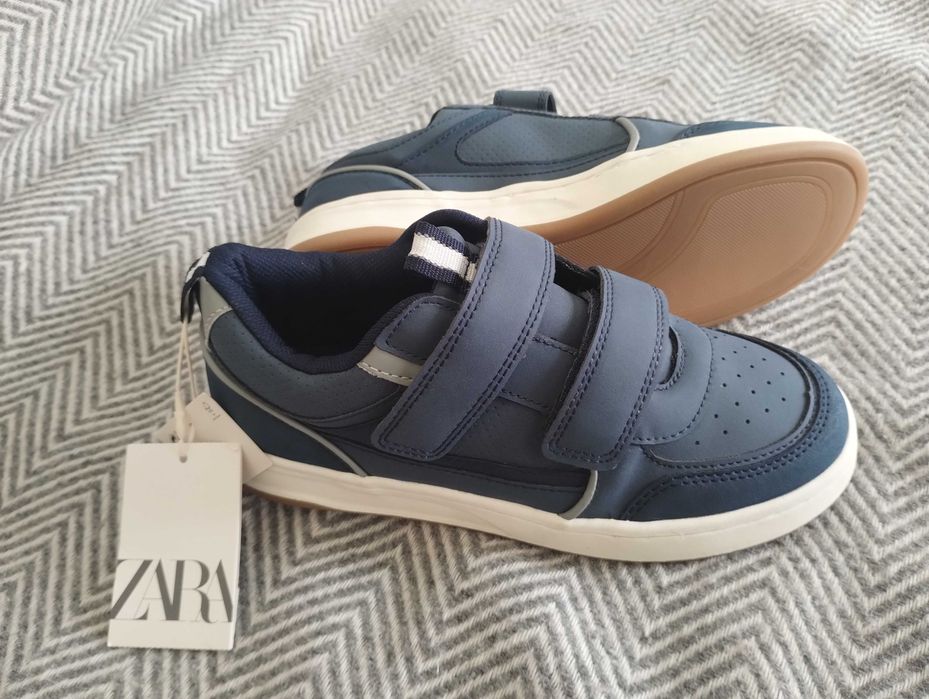 Zara кожени маратонки номер 34