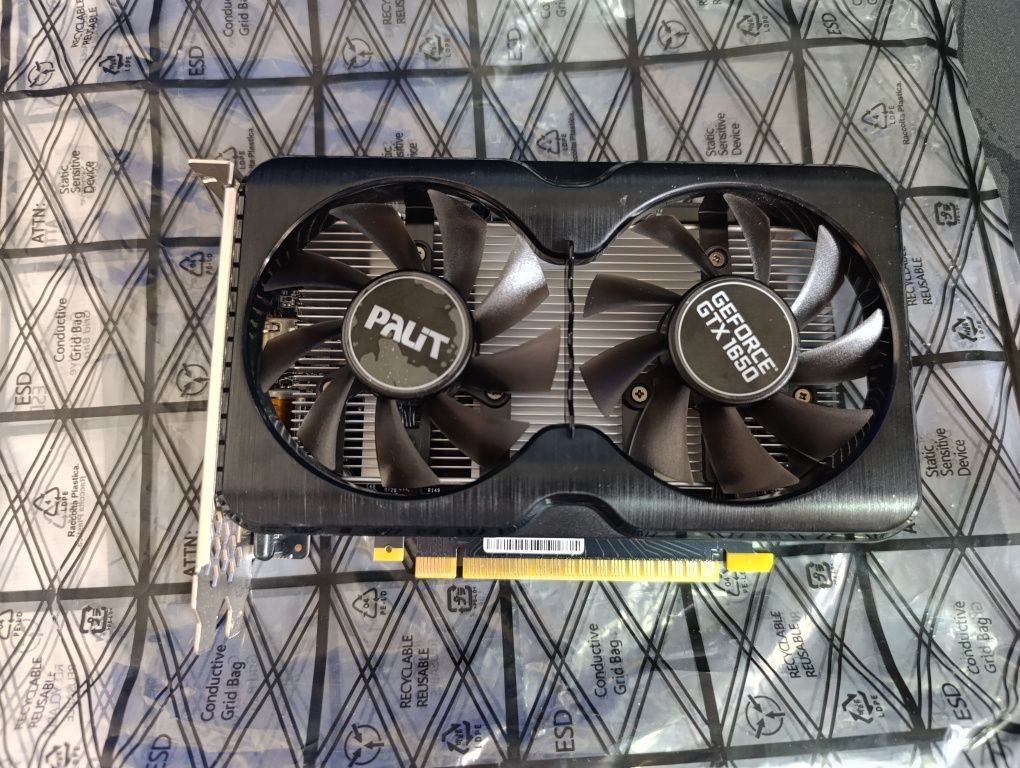 Продаю видеокарту Palit GeForce GTX 1650