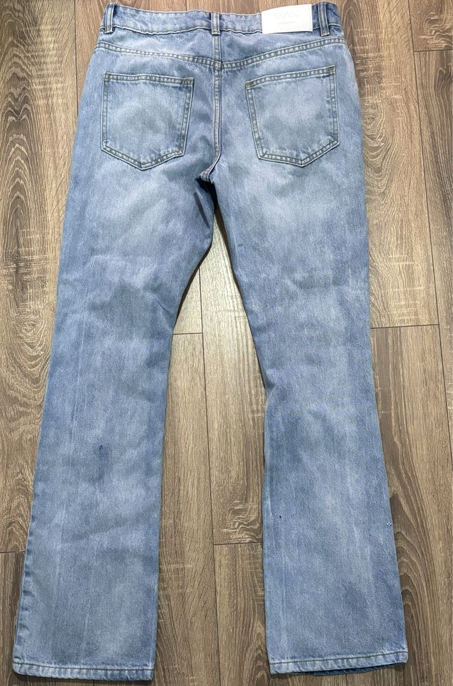 Flare jeans ripped men