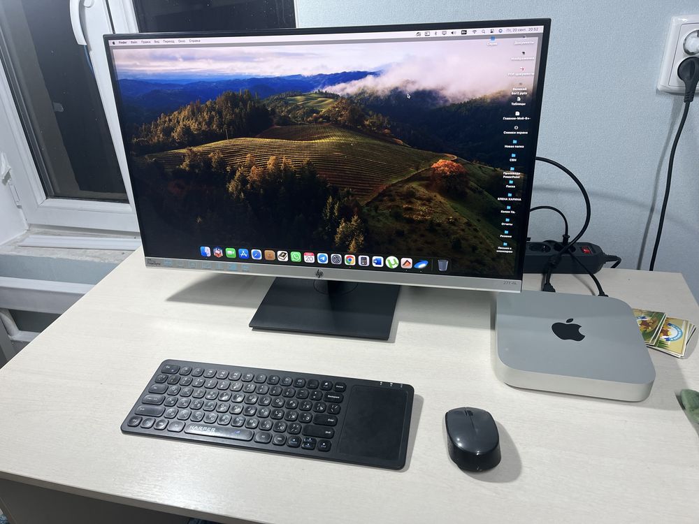 Mac mini M1 / Мак мини M1 2020 / 4К монитор