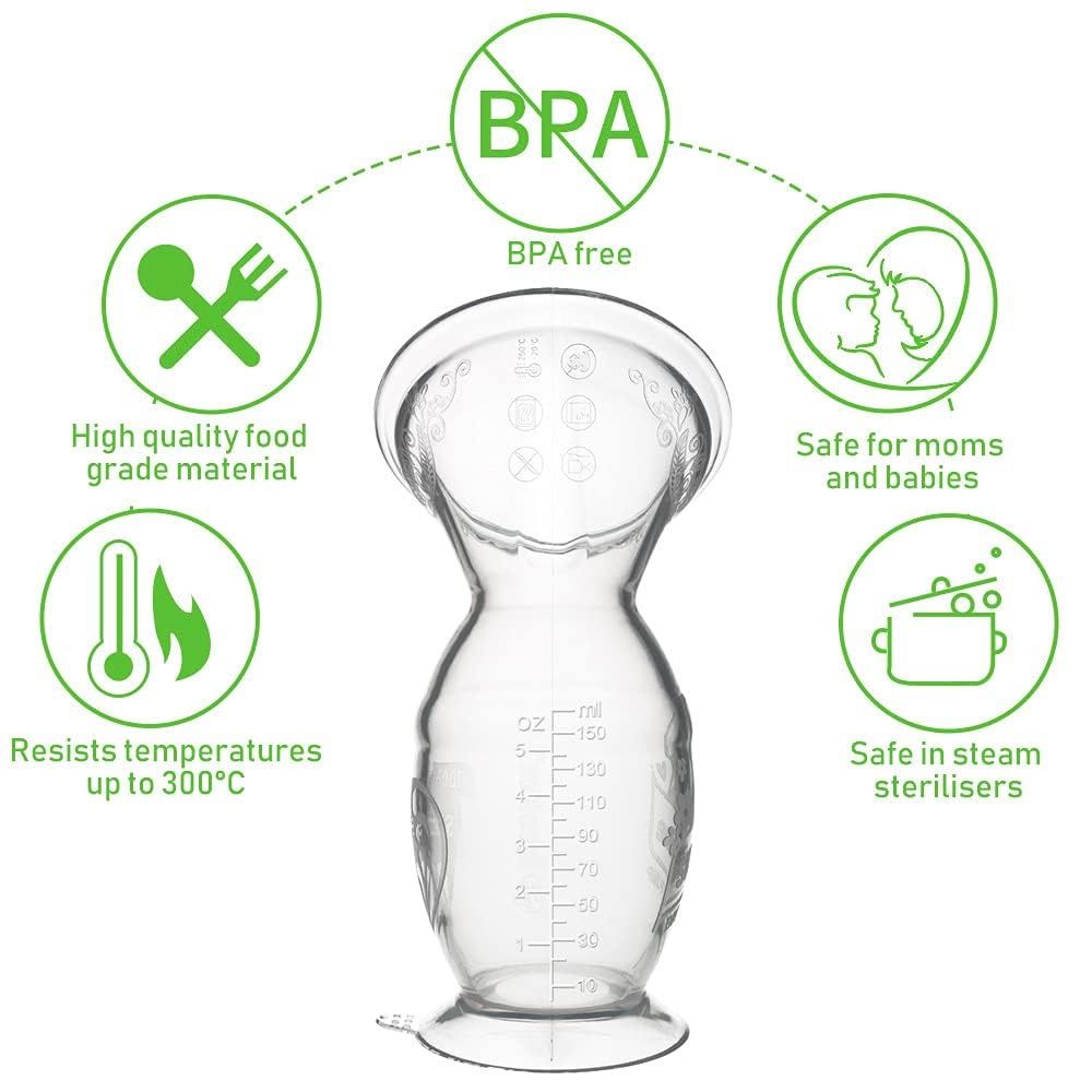 Haakaa 150ml Ръчна Помпа за кърма/хранителен силикон/без BPA