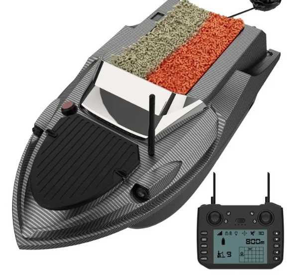 Лодка за Захранка V080 2025 New 800M 3KG 180 GPS Point Auto Return GPS