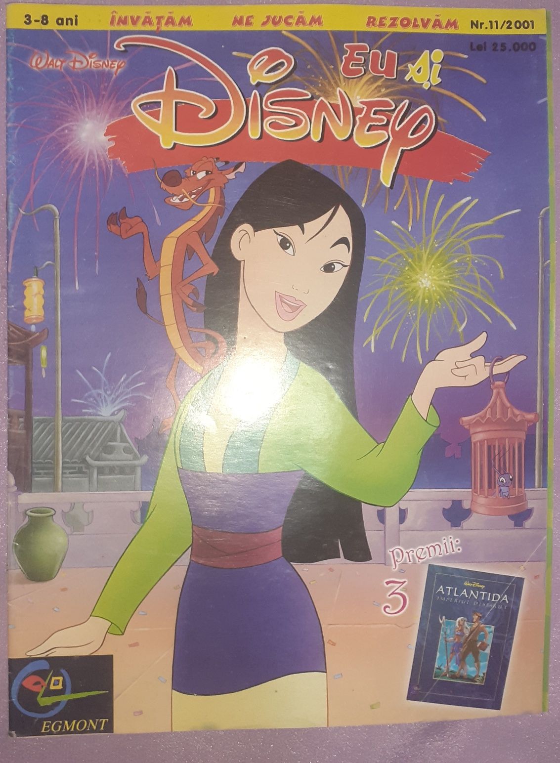 Diverse numere din revista Eu și Disney