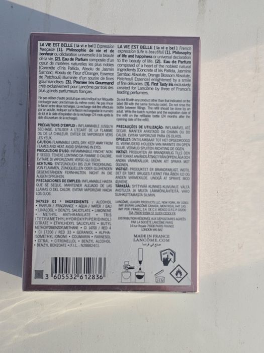 La vie est belle l eau de parfum sigilat
