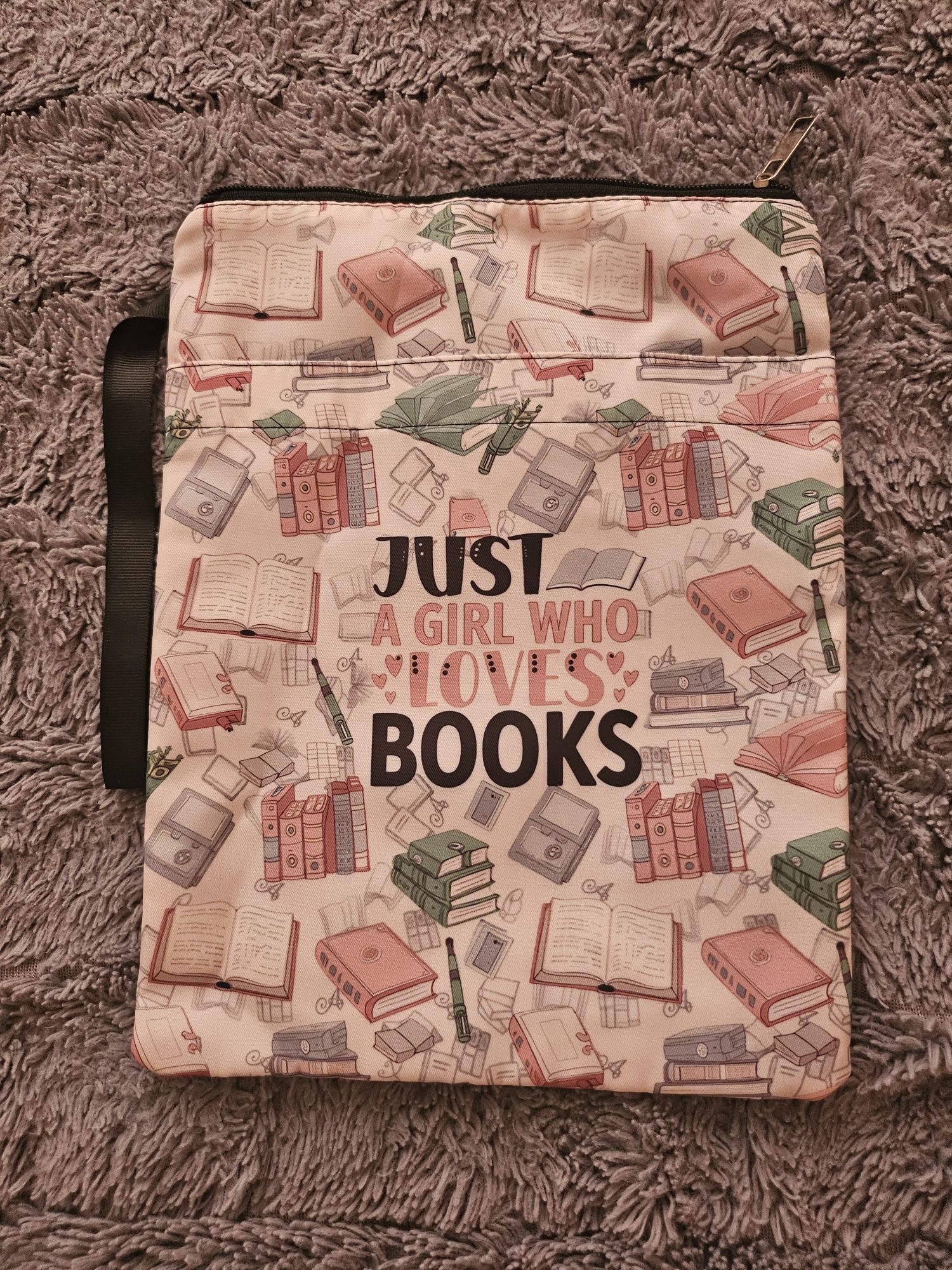 Калъф с цип за книга