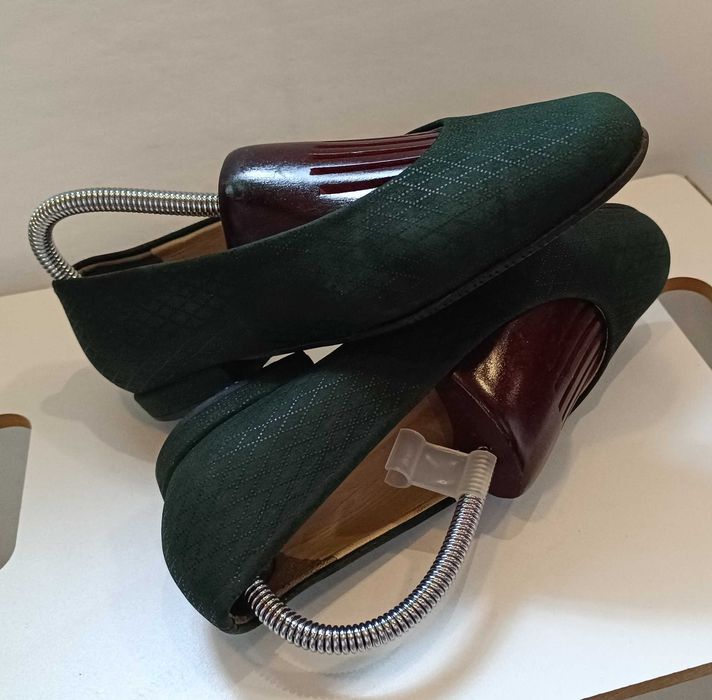 Pantofi slip on balerini de lux BALLY 38 piele naturala superioara