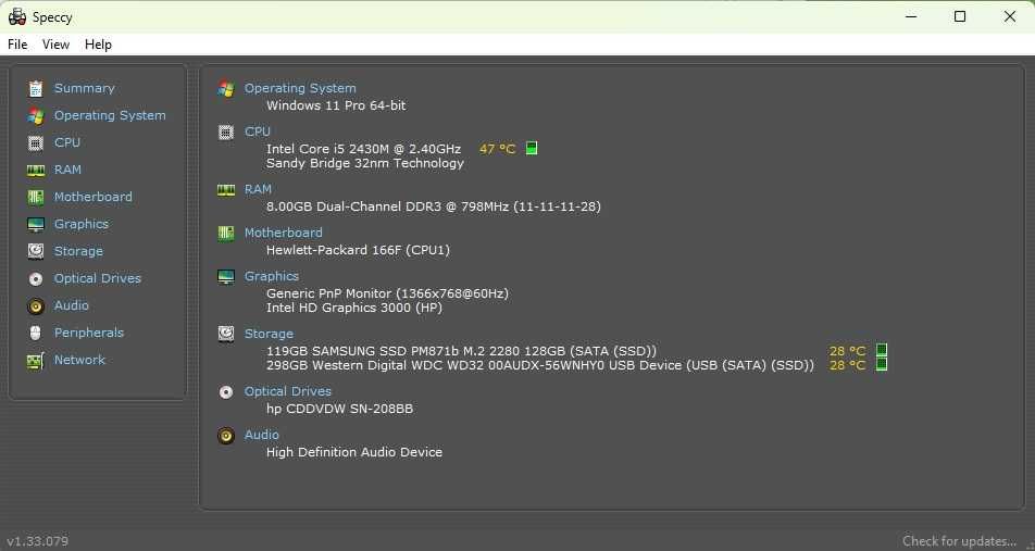 Laptop Hp Pavilion G6 I5 2430m Ram 8G SSD 256, 15.6m
