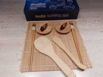 Bamboo SUSHI Set - pt. iubitorii de Sushi + CADOU