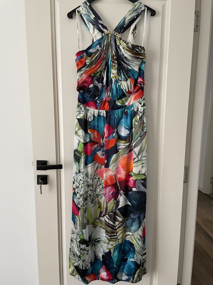 Rochie matase Guess Marciano, marimea L