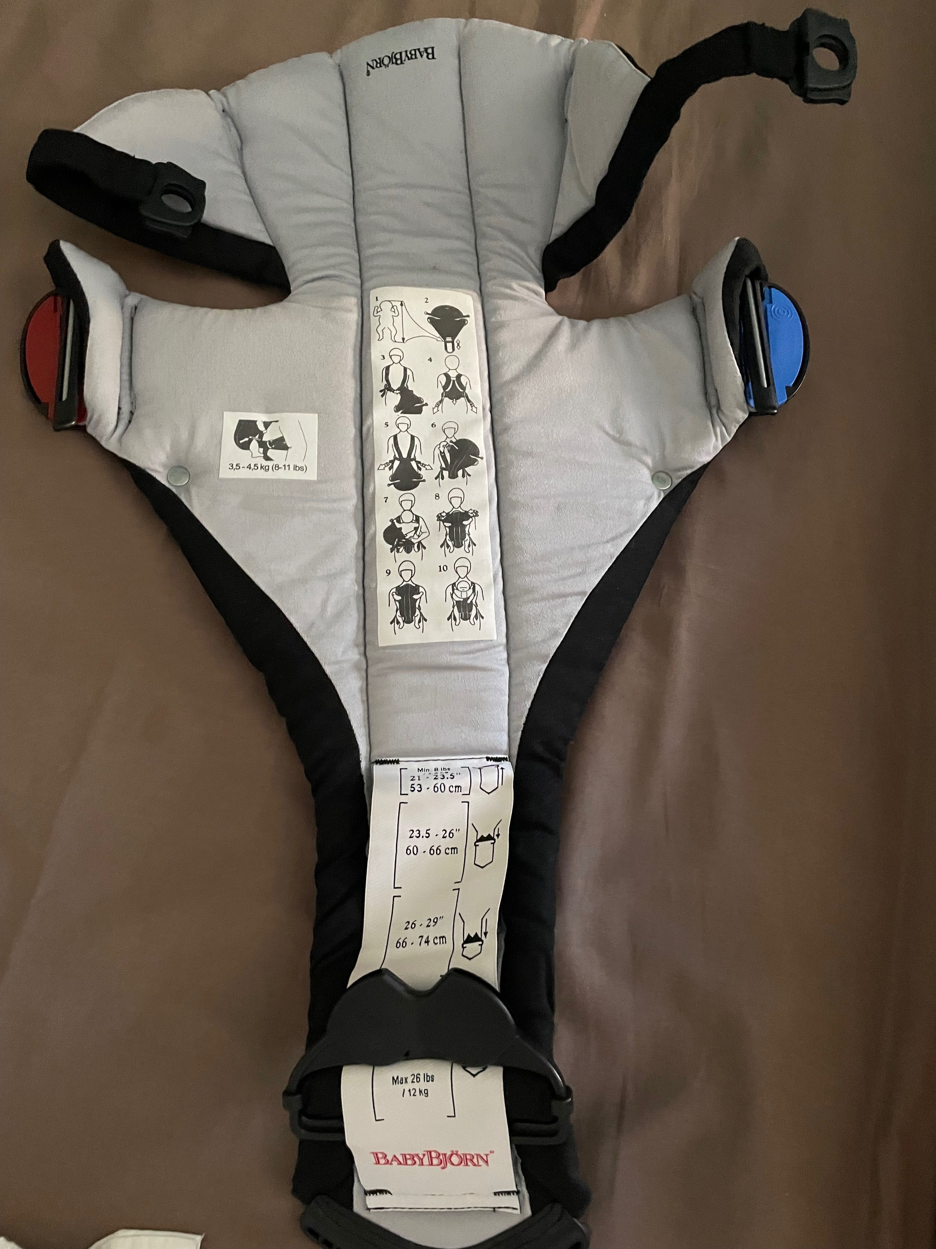 BabyBjorn - Marsupiu anatomic cu pozitii multiple de purtare