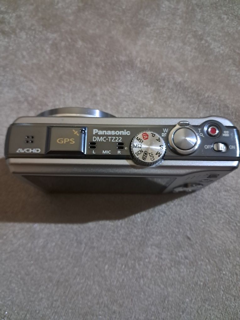 Фотоапарат Panasonic DMC-TZ22, 14,1 mp с GPS