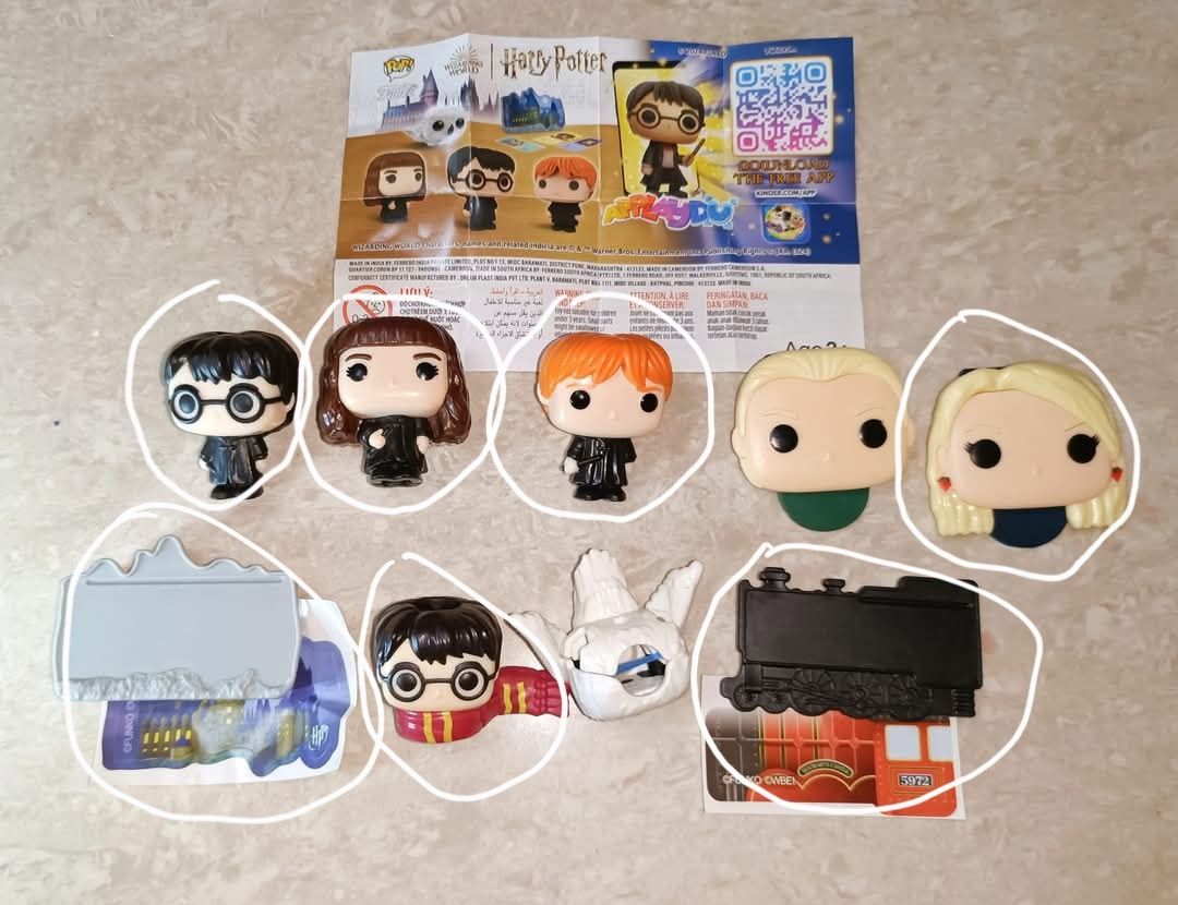 Игрушки из киндеров