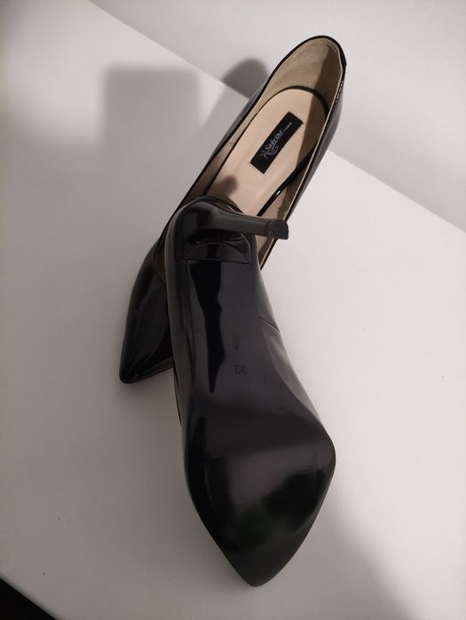 Pantofi stiletto negri