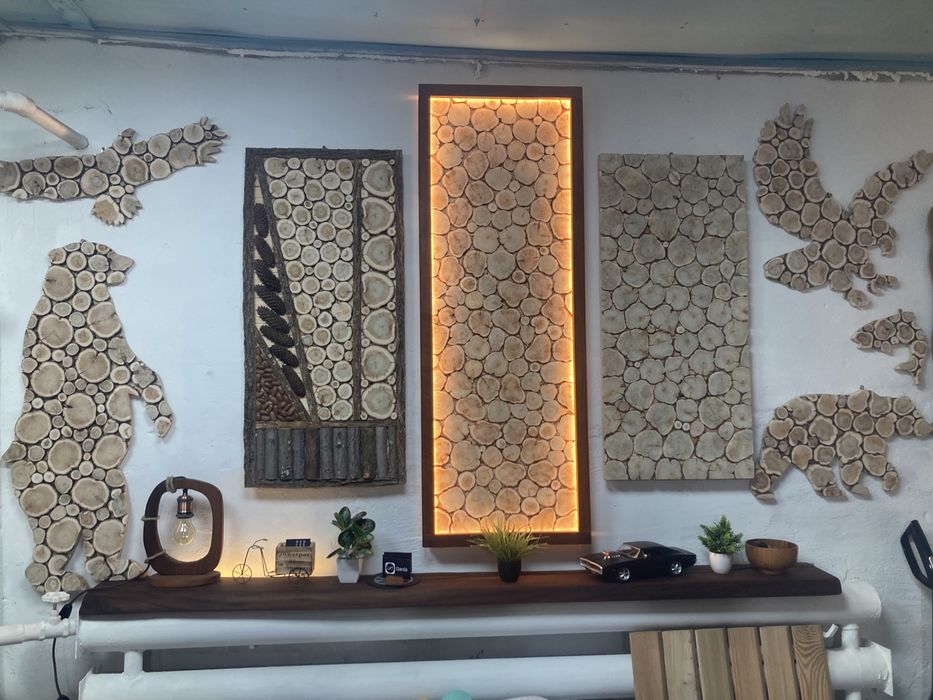 Спилы можжевельника  м2 , можевельник , слайсы из моживельника ,