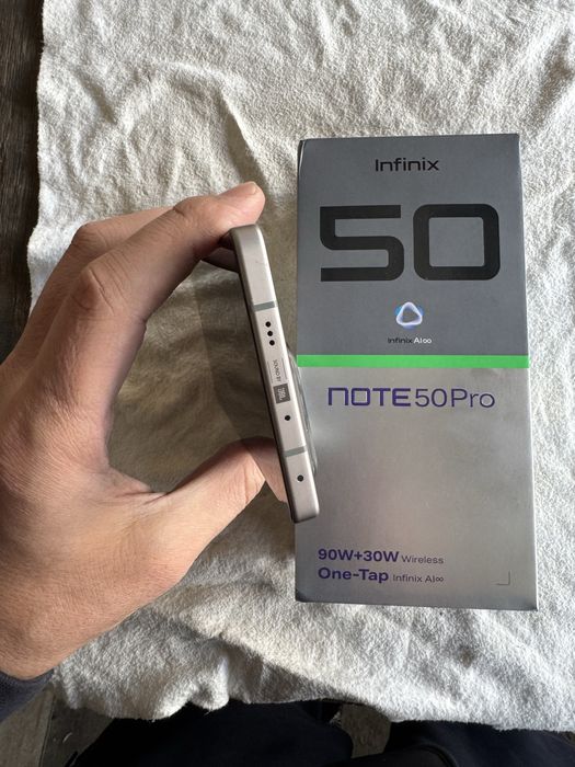 infinix not 50 pro pamit 12+6 ga 256g holati ideal karopka dak bor