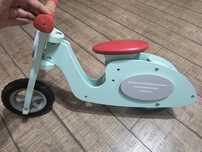 Bicicleta fara pedale din lemn