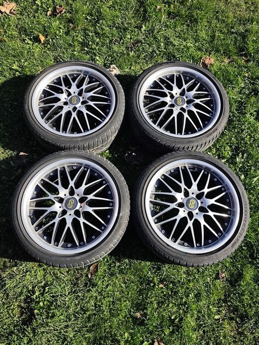 Jante R18 5x112 cu cauciucuri M+S