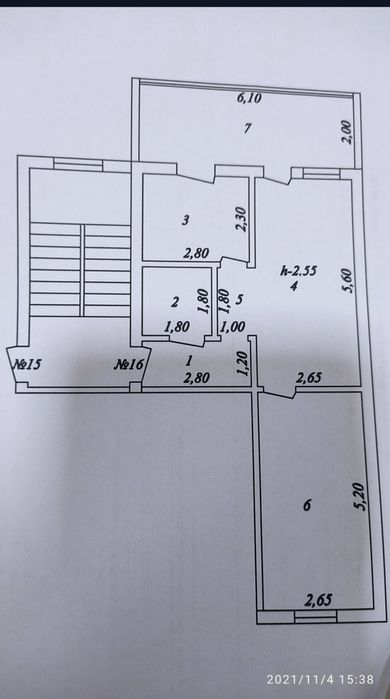 Продаётся 2-х комнатная квартира