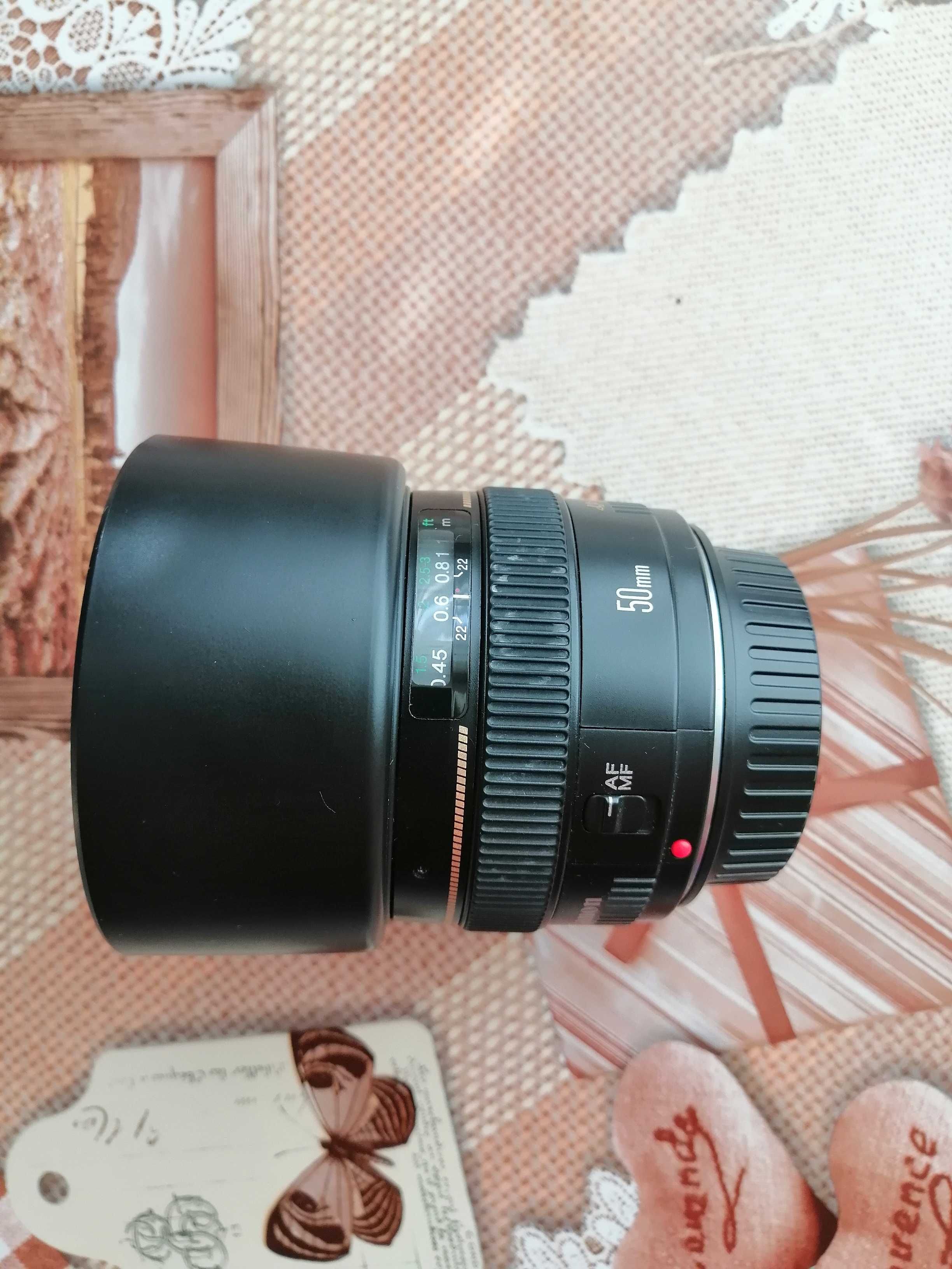 Продавам обектив Canon EF 50mm f/1.4 USM