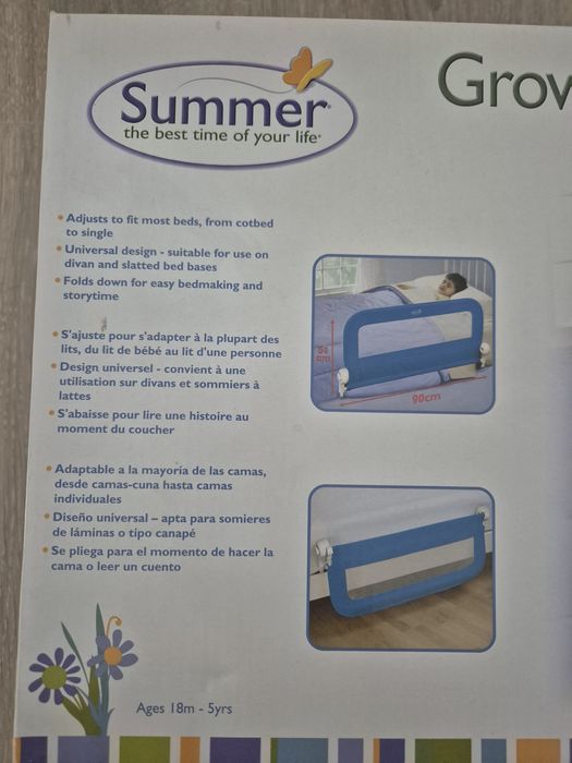 Protecție pliabila pentru pat