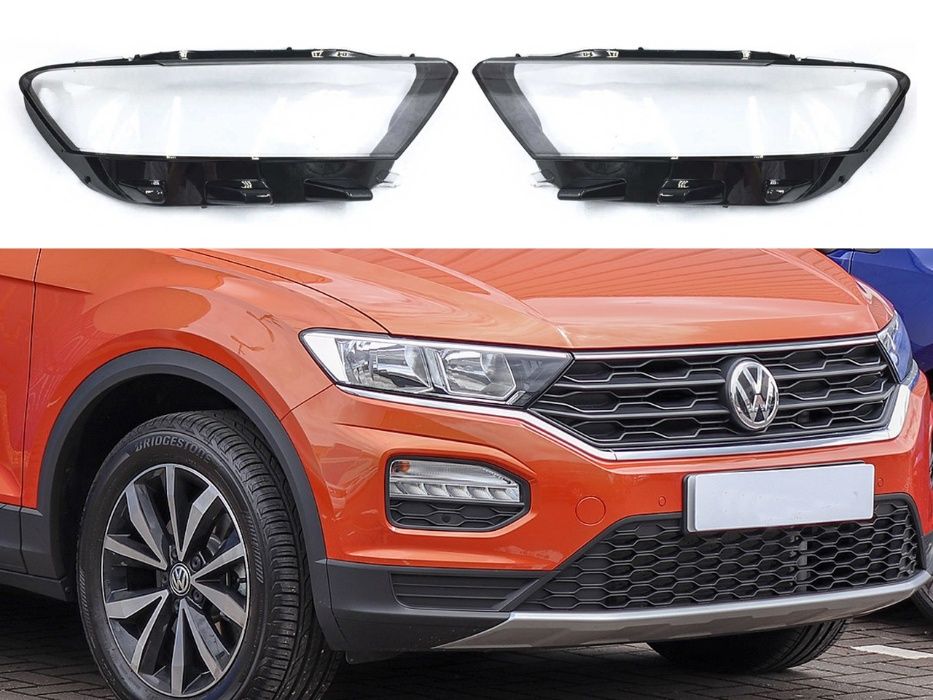 Комплект Стъкла за фарове на VW T-Roc / VW Scirocco