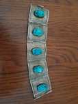 Piesa rara,bratara argint masiv egipteana,scarabeu turcoaz,vintage