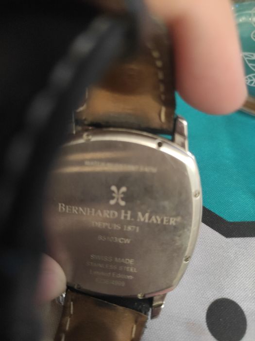 Наручные часы, bernhard h. mayer depuis 1871 B5103/CW