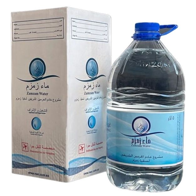 Zam-zam suvi 5L Umradan olib kelingan