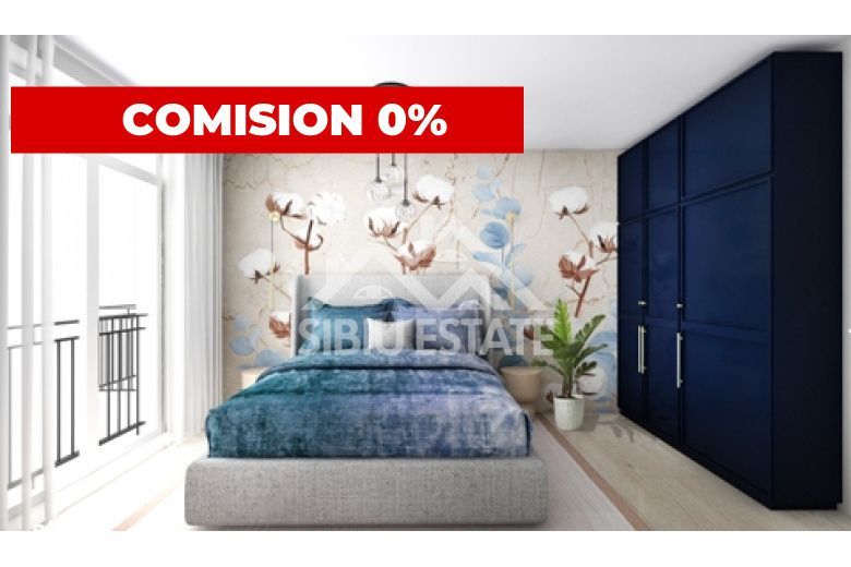 Apartament spatios si modern, 3 camere si balcon