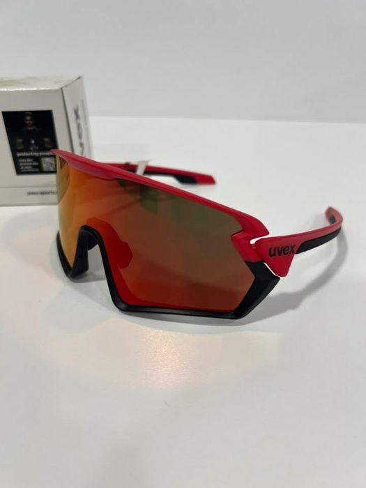 Очила Uvex sportstyle 231 цвят- Red black mat