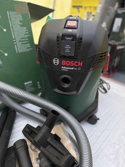 Aspirator umed și uscat Bosch - Advanced Vac 20, 1200W, 20 l