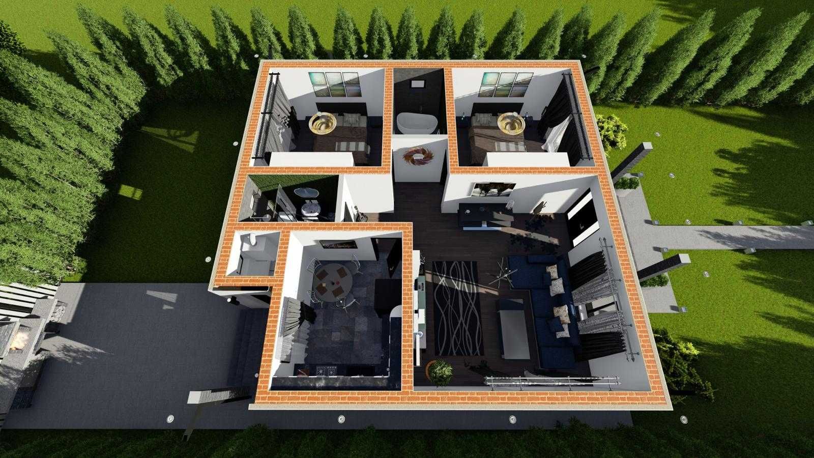 SMARALD RESIDENCE -casa 3 camere