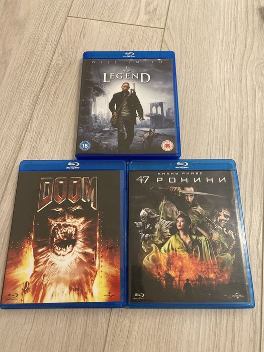 Bluray doom, 47 ronin, i am legend
