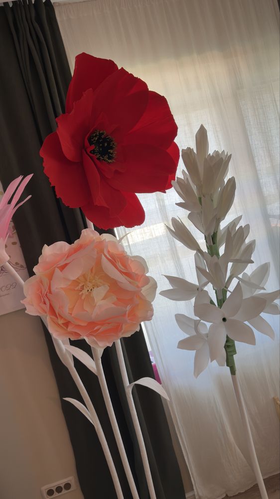 Decor flori gigant