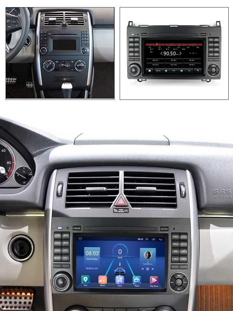 Navigatie Android 13 Mercedes Crafter Vito Viano B200 Vito + CAMERA