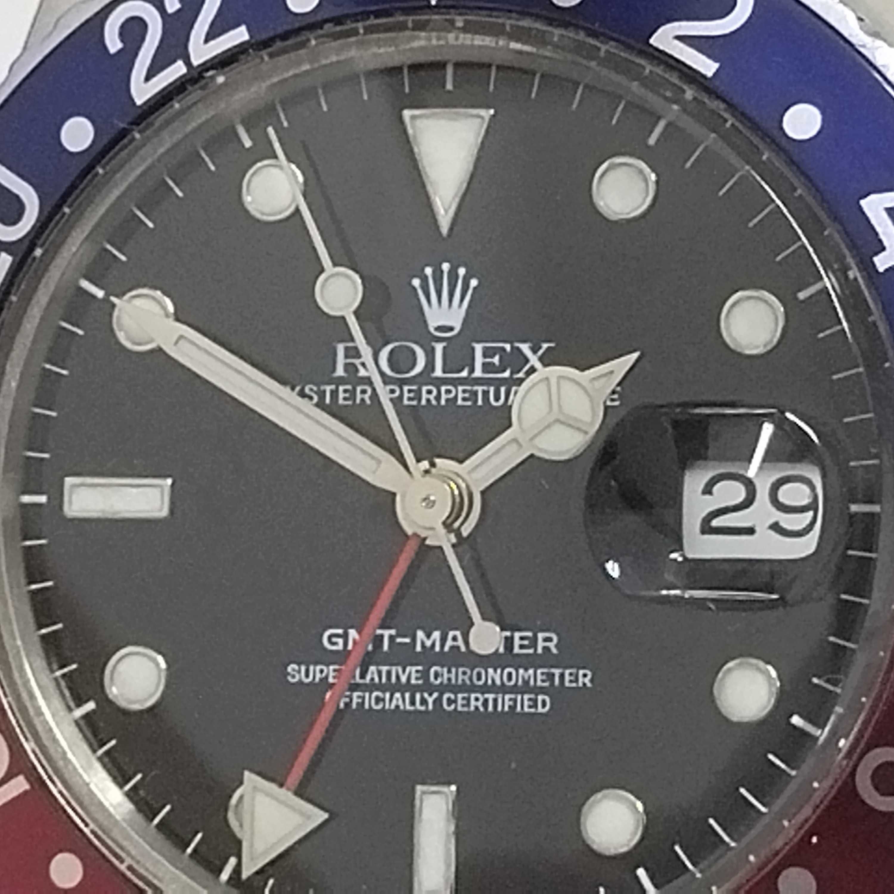ROLEX GMT Master PEPSI, колекционерски, перфектен - оригинал