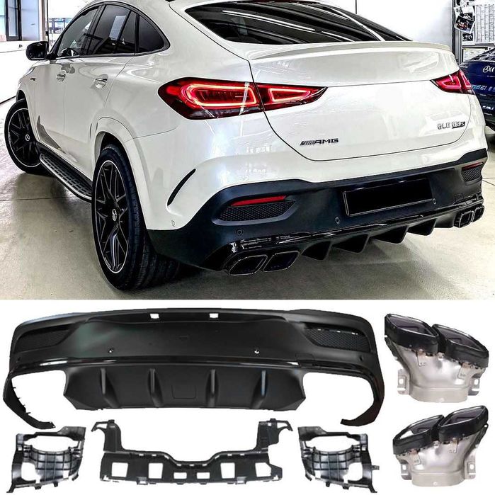 Difuzor AMG compatibil cu Mercedes GLE Coupe C167 (2019+) GLE63 Look